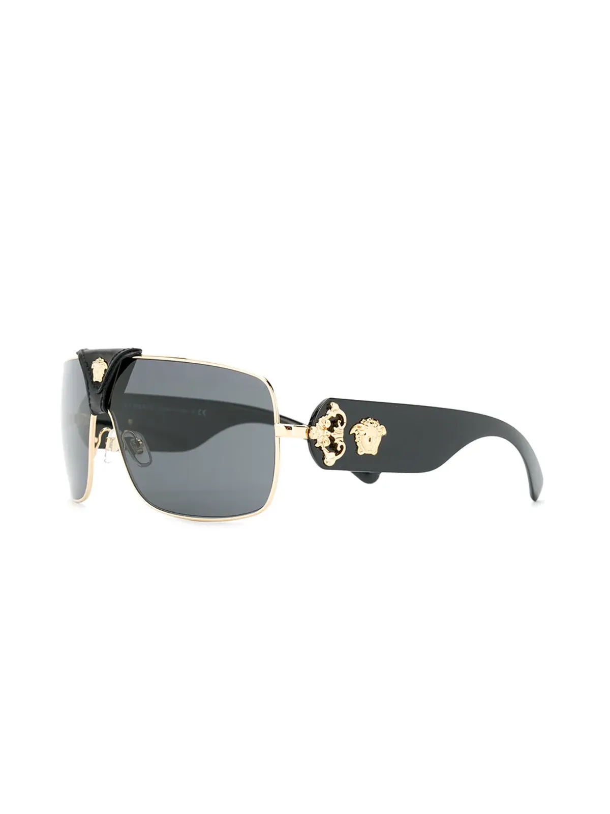 Versace Eyewear バロック スクエア サングラス - 画像2