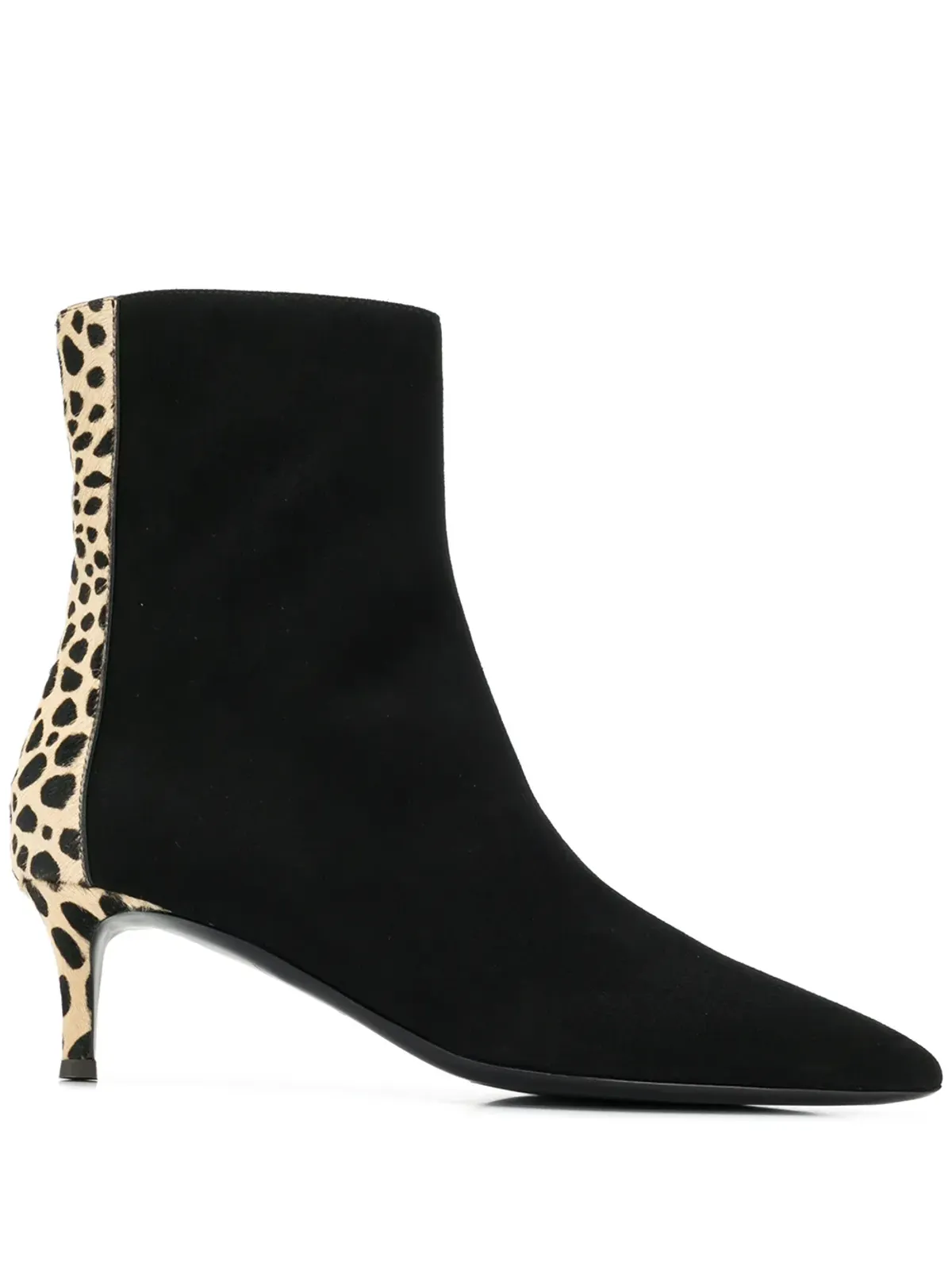 Giuseppe Zanotti ヒョウ柄 アンクルブーツ - ブラック - 画像1