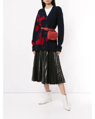 CHANEL Pre-Owned 1990年代 ダイヤモンドキルティング CC ベルトバッグ - レッド - サムネイル2