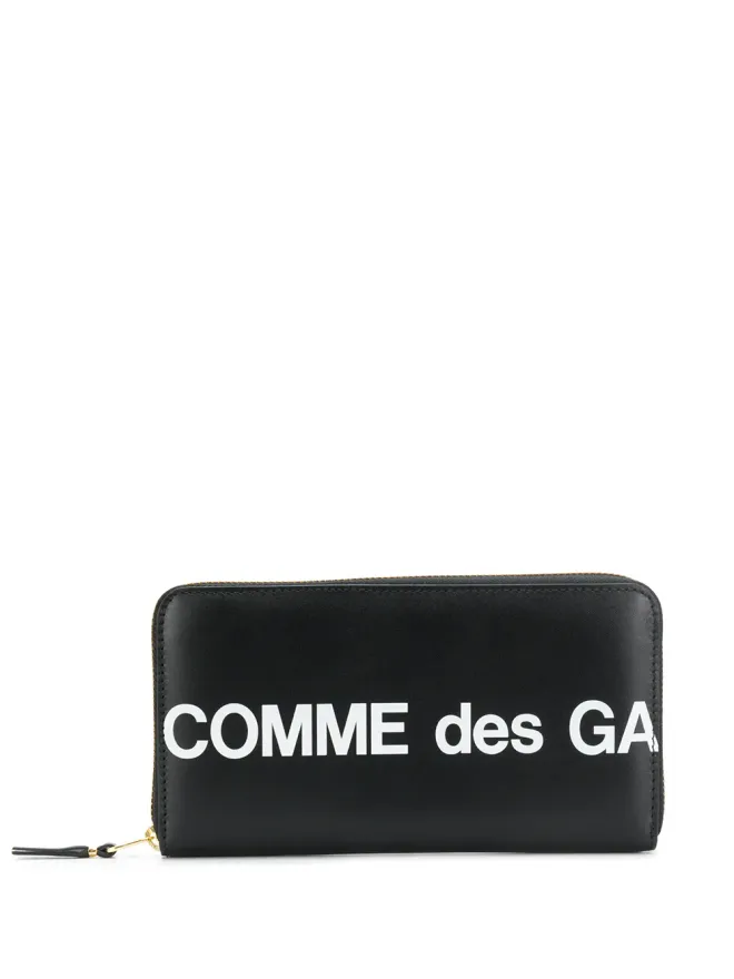Comme Des Garçons Wallet Comme Des Garçons Wallet ロゴ ジップアラウンド ウォレットの商品画像