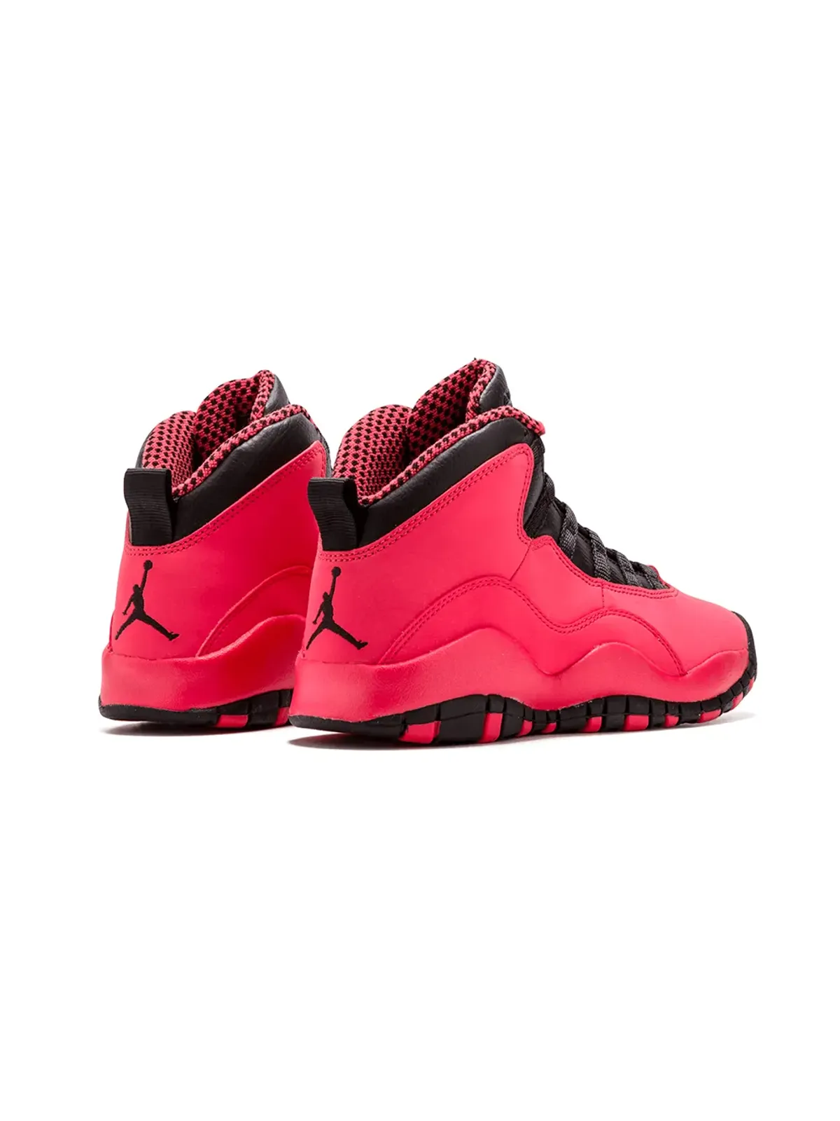Jordan Kids Air Jordan 10 Retro "Fusion Red" sneakers - Pink - 画像3