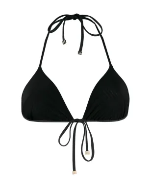 Dolce & Gabbana トライアングルビキニトップ - ブラック - サムネイル2