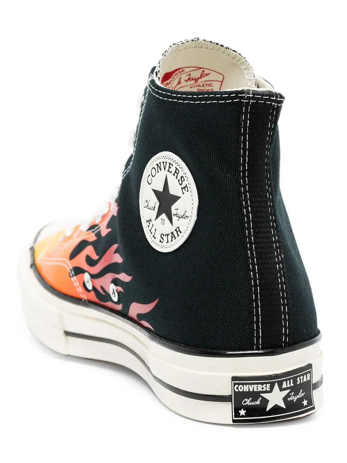 Converse チャック70 炎柄プリント スニーカー - 画像4
