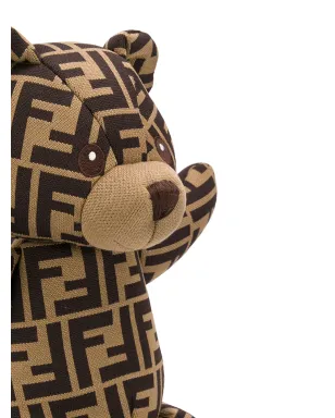 Fendi Kids モノグラムプリント テディベア - サムネイル2