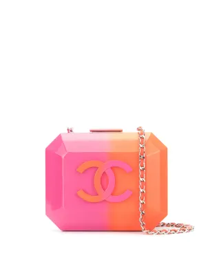 CHANEL Pre-Owned 構造的ロゴ クロスボディバッグ - ピンク - サムネイル1