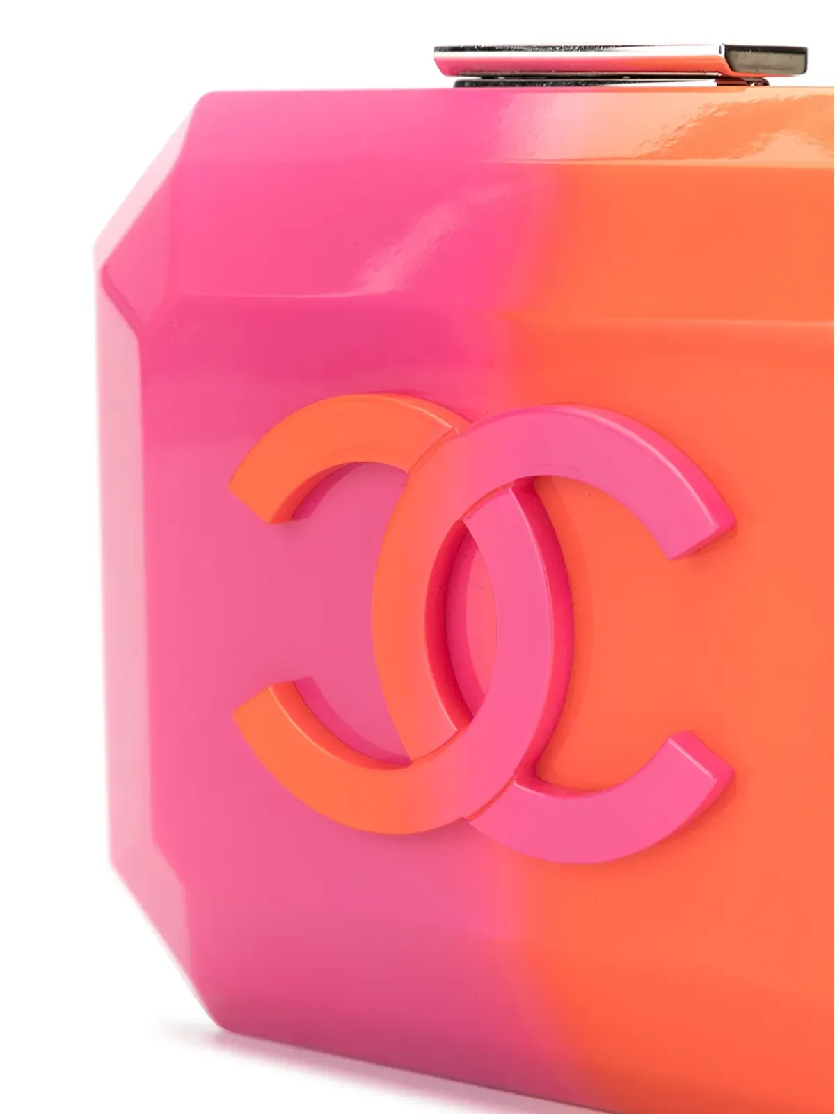 CHANEL Pre-Owned 構造的ロゴ クロスボディバッグ - ピンク - 画像4