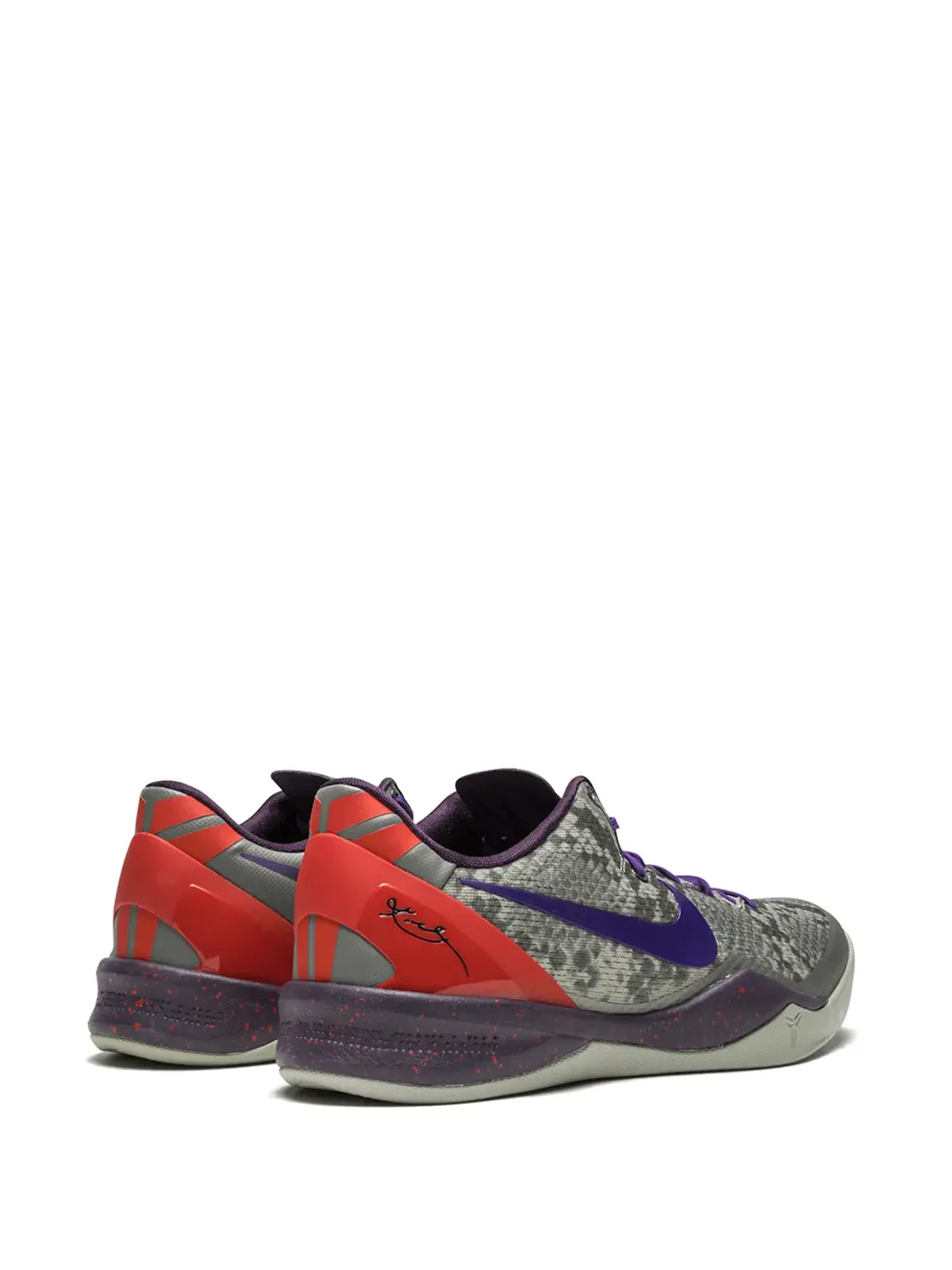 Nike Kobe 8 System Mine Grey スニーカー - 画像3