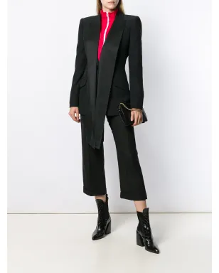 Alexander McQueen シルクリボン装飾ブレザー - サムネイル2