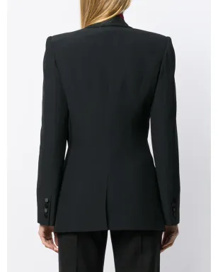 Alexander McQueen シルクリボン装飾ブレザー - サムネイル4