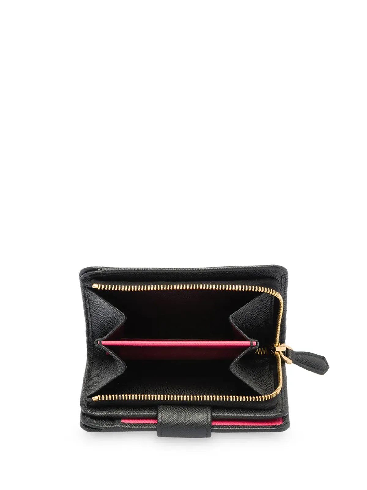 Prada サフィアーノレザー二つ折り財布 - 画像3