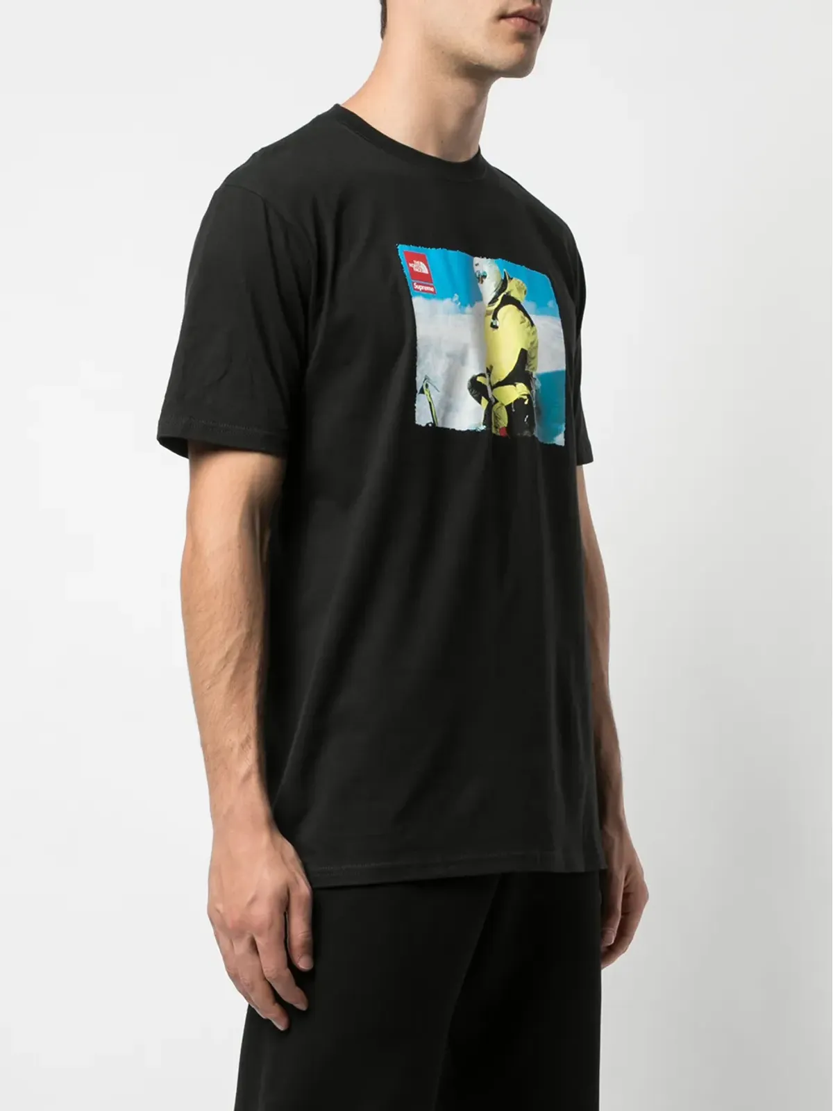 Supreme x The North Face フォトTシャツ - ブラック - 画像3