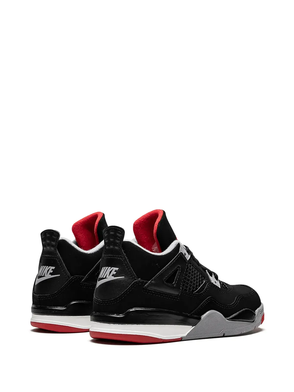 Jordan Kids ジョーダン 4 レトロ “Bred 2019” スニーカー ブラック - 画像3