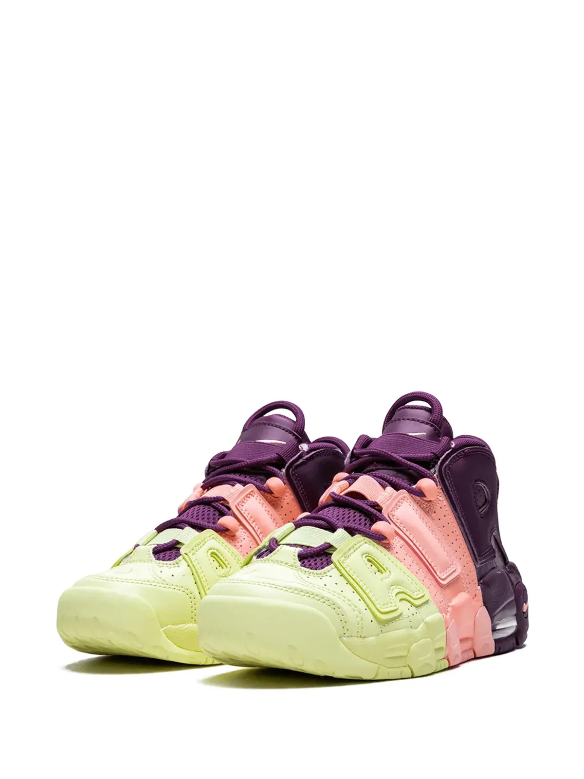 Nike Kids TEEN Air More Uptempo sneakers - Green - 画像2