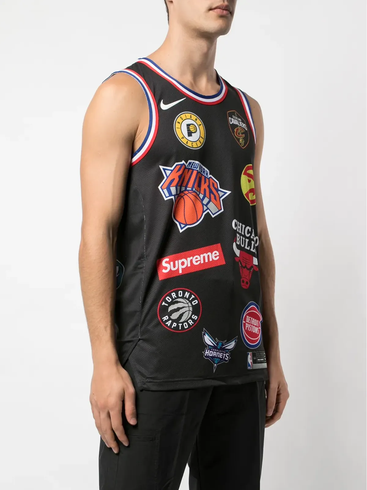 Supreme Nike/NBAチーム バスケットボール ジャージータンク - ブラック - 画像3