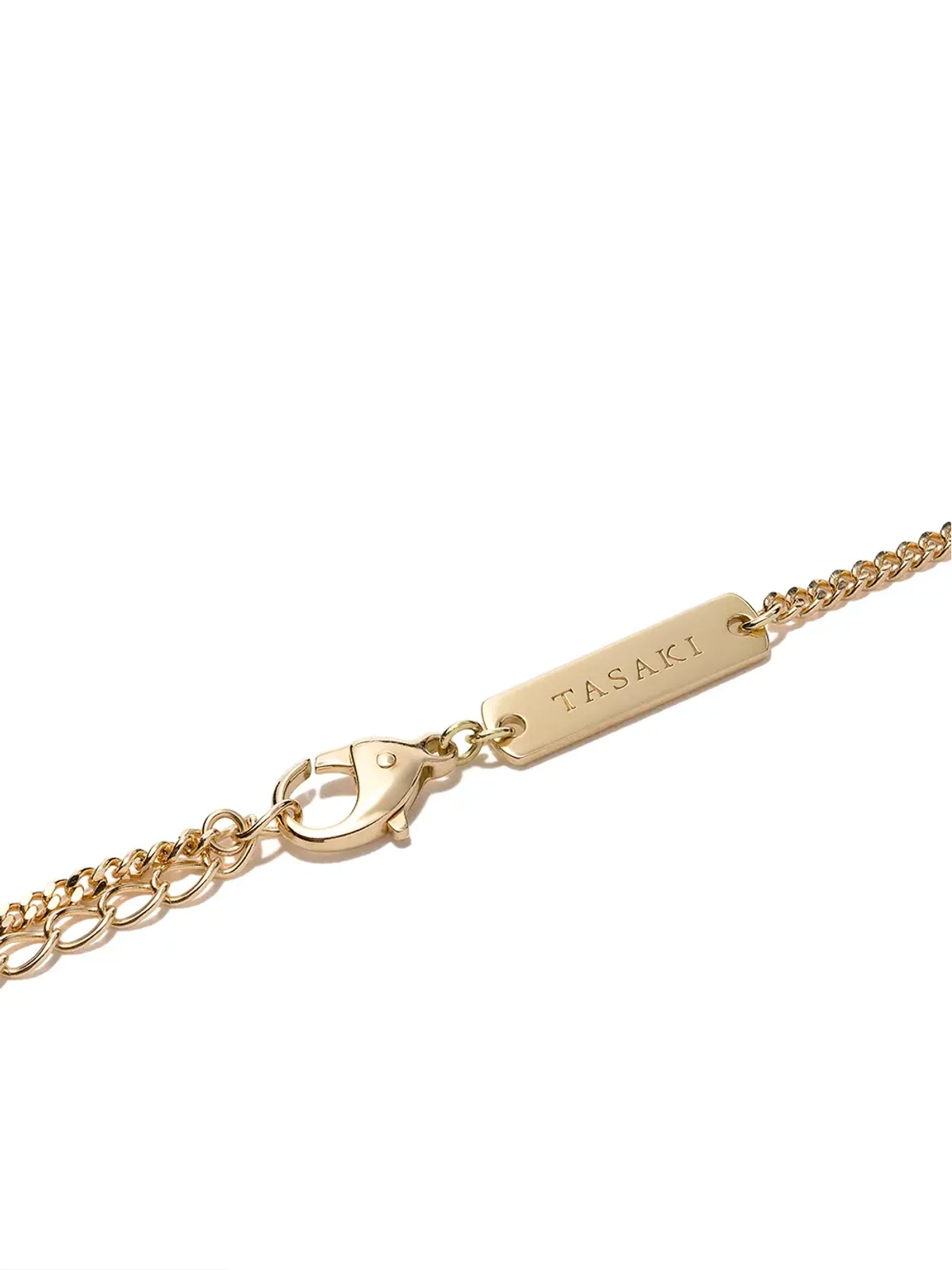 TASAKI 18K イエローゴールド Danger Horn 真珠ペンダントネックレス - 画像4