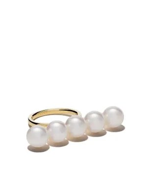 TASAKI 18Kイエローゴールド コレクションライン バランス シグネチャー リング - サムネイル1