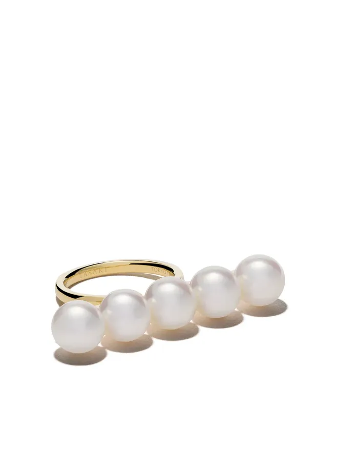 TASAKI TASAKI 18Kイエローゴールド コレクションライン バランス シグネチャー リングの商品画像