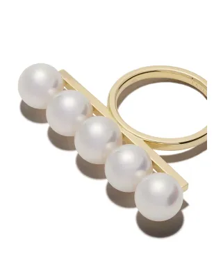 TASAKI 18Kイエローゴールド コレクションライン バランス シグネチャー リング - サムネイル3