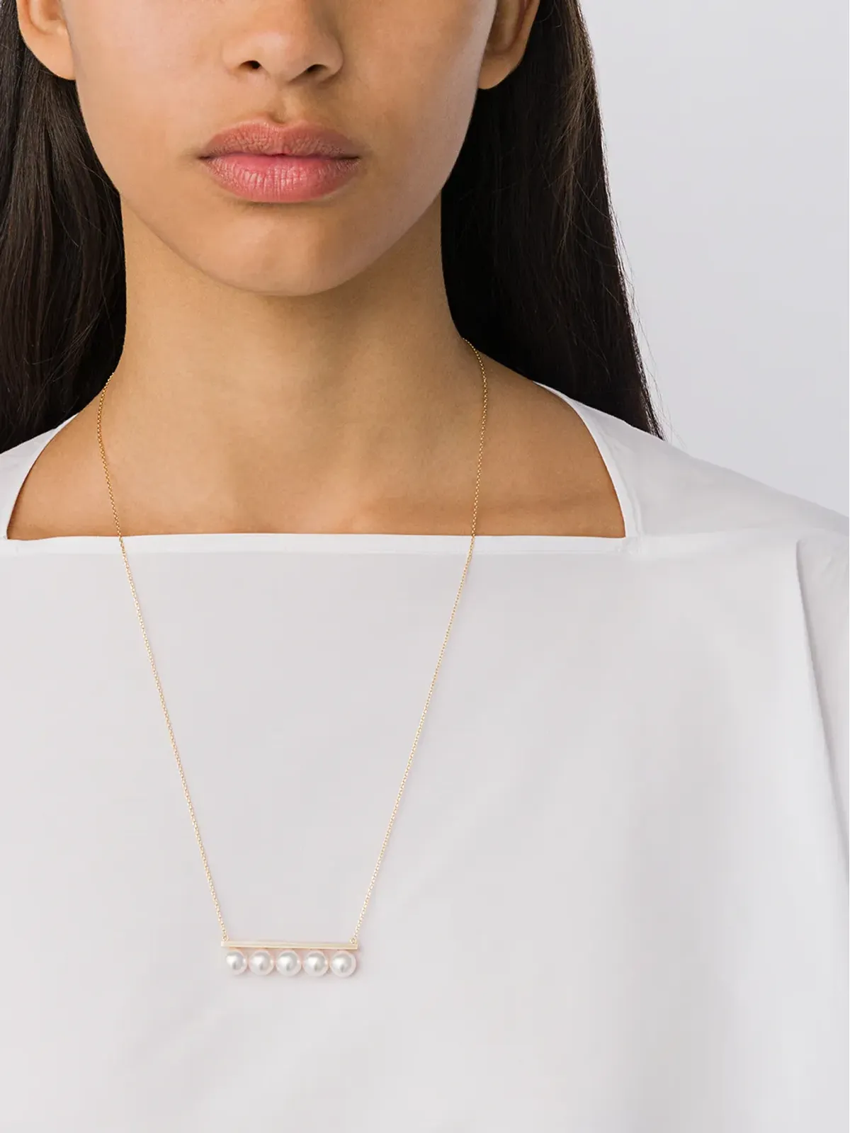 TASAKI Balanceサインネックレス 18Kイエローゴールド - 画像2