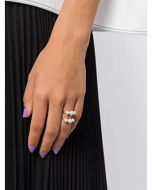 TASAKI 18K ローズゴールド コレクションライン Danger Signature リング - ピンク - サムネイル2