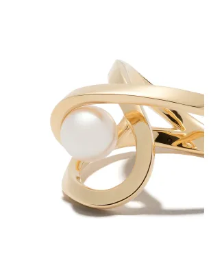 TASAKI 18K イエローゴールド アコヤ真珠リング アトリエ・オーロラ - サムネイル3