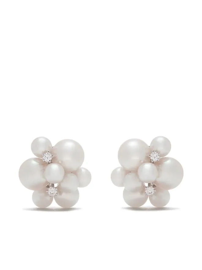 TASAKI TASAKI 18ktホワイトゴールド アコヤ真珠ピアスの商品画像