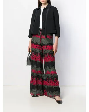 RED Valentino 花柄フレアパンツ - サムネイル2