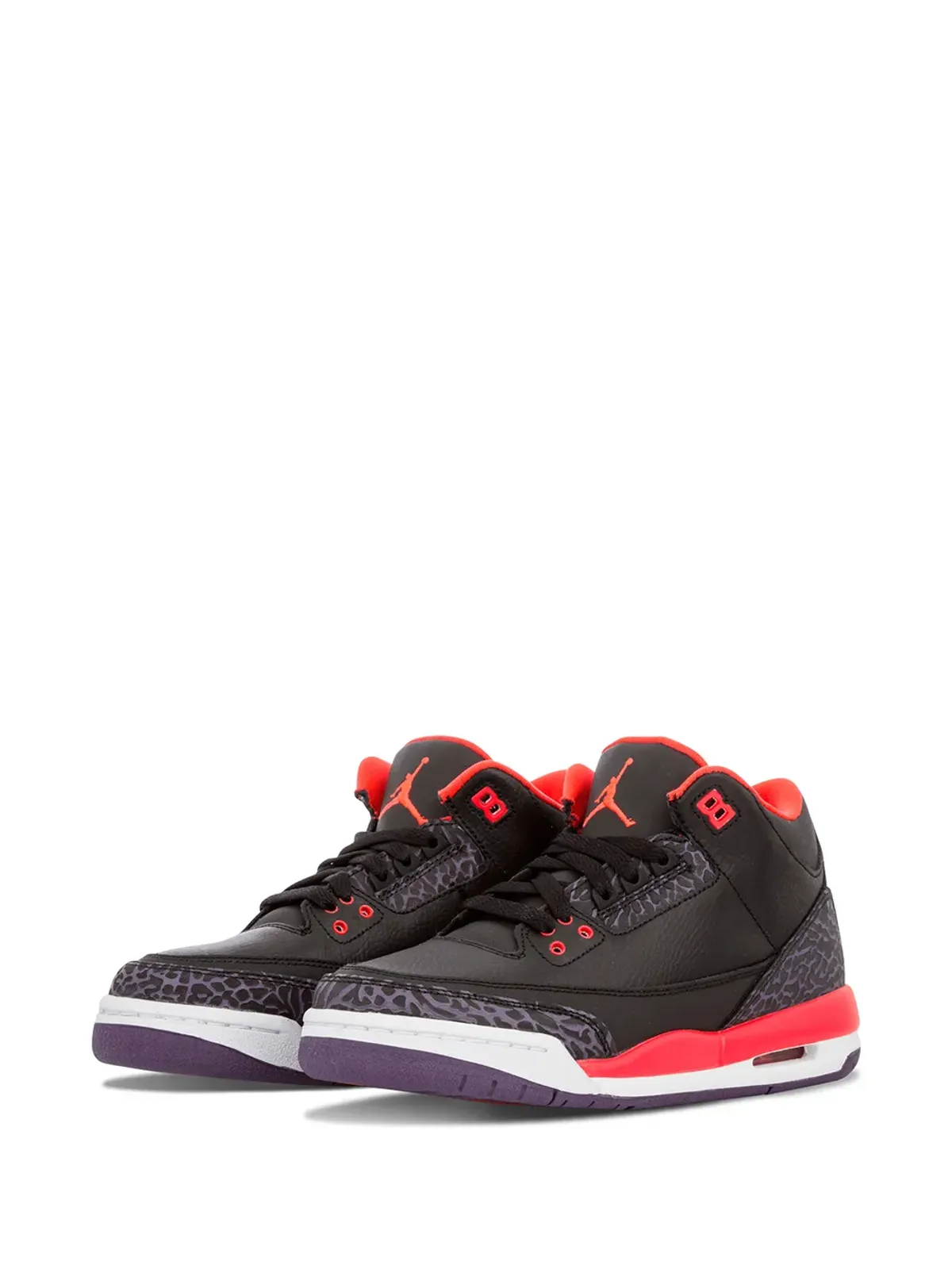 Jordan Kids エアジョーダン3 レトロ クリムゾン スニーカー - 画像2