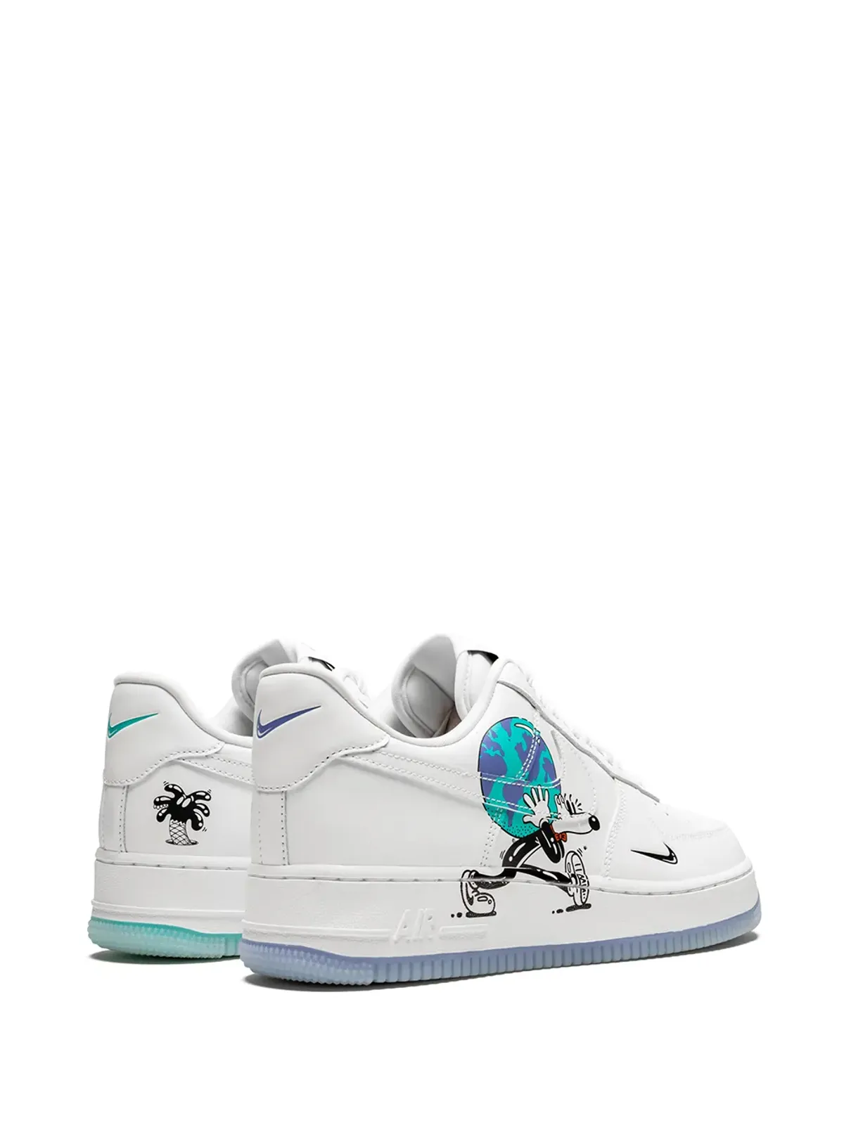 Nike エアフォース1 フライレザー QS アースデイ スニーカー - 画像3