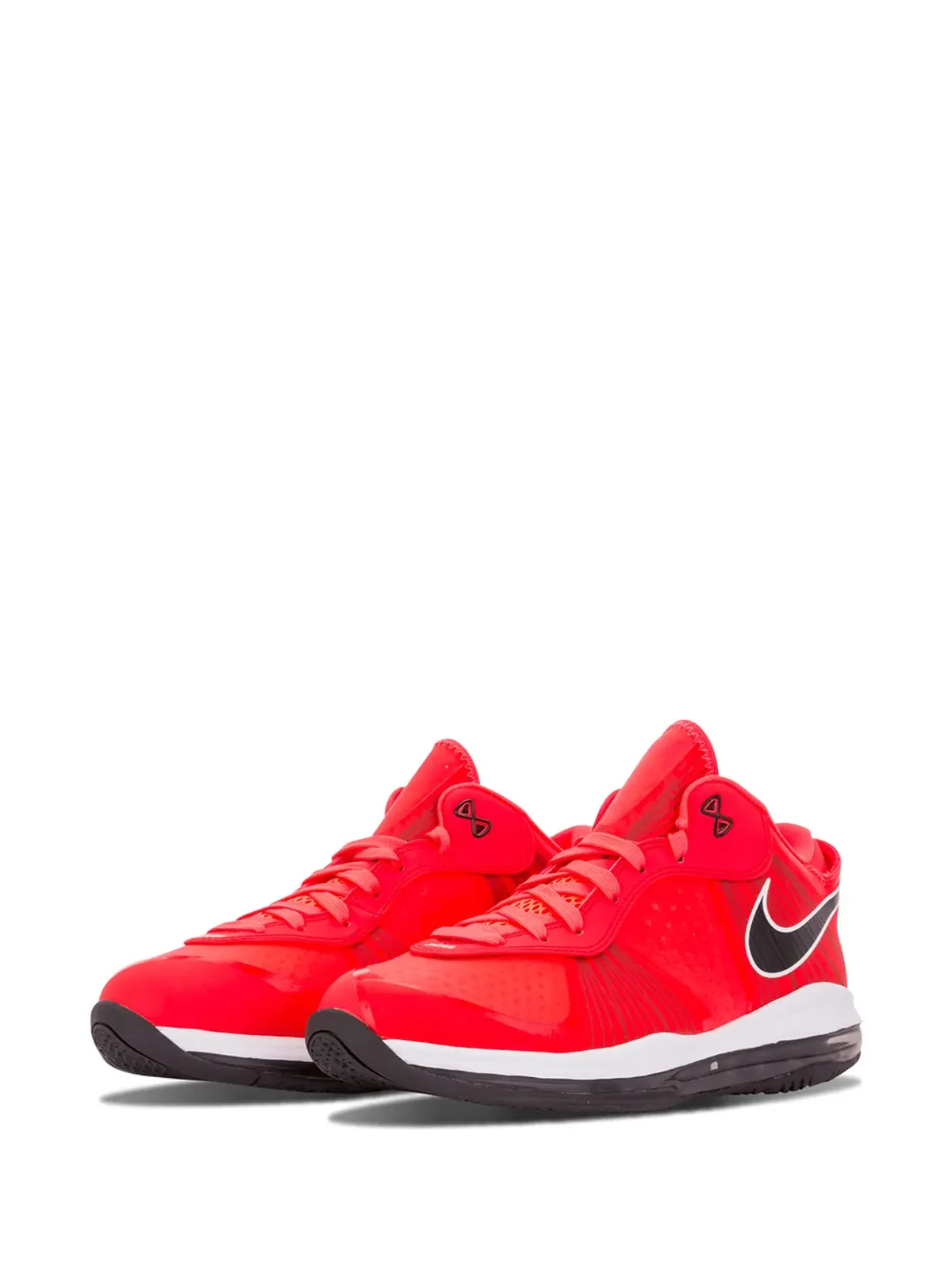 Nike レブロン 8 V/2 Low ソーラーレッド スニーカー - 画像2