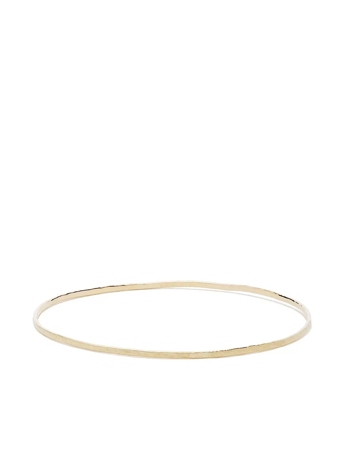 Wouters & Hendrix Gold 18ktゴールド ハンマー加工 バングル - 画像1