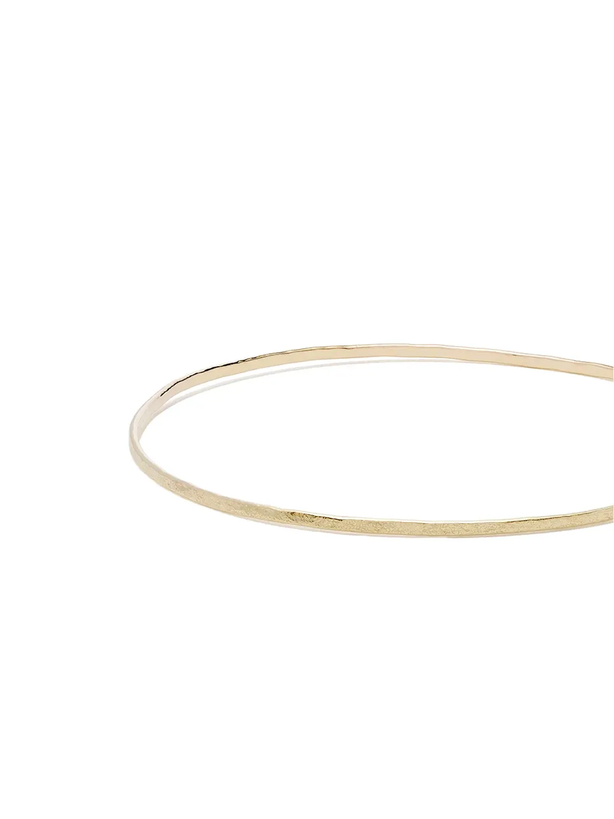 Wouters & Hendrix Gold 18ktゴールド ハンマー加工 バングル - 画像3