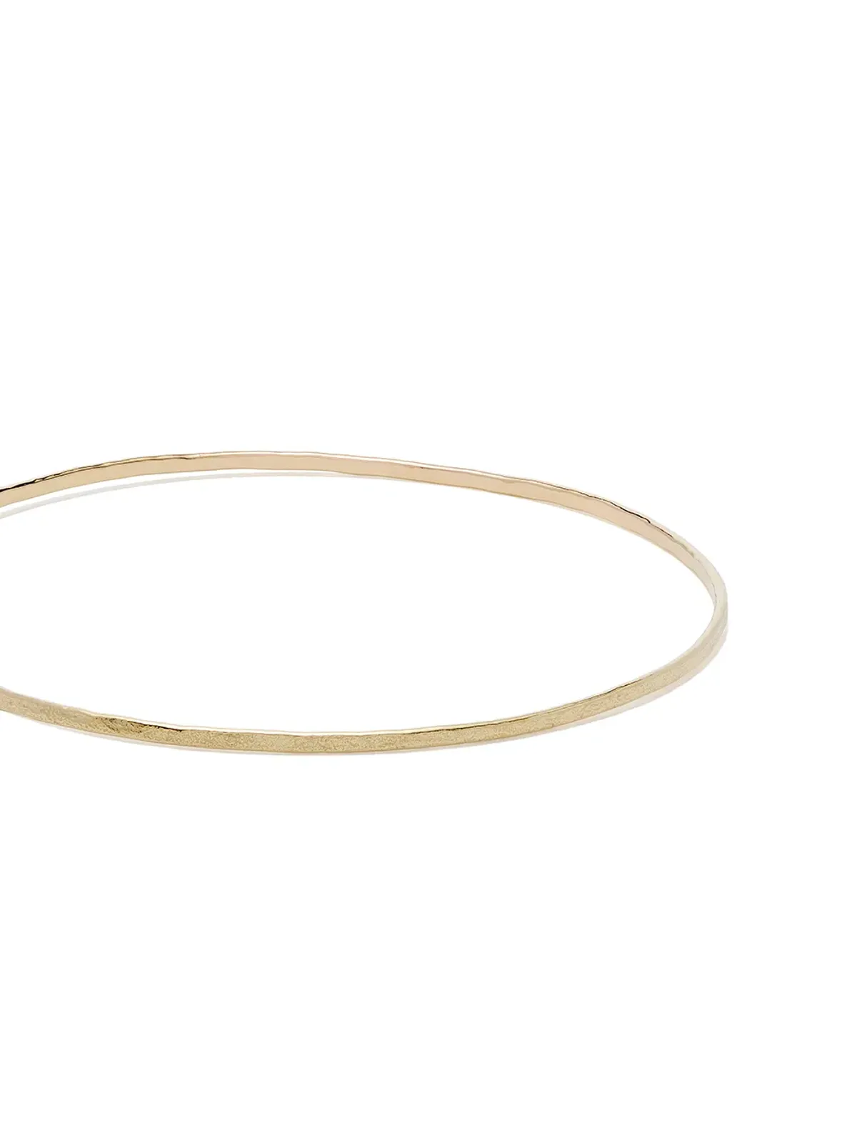 Wouters & Hendrix Gold 18ktゴールド ハンマー加工 バングル - 画像4