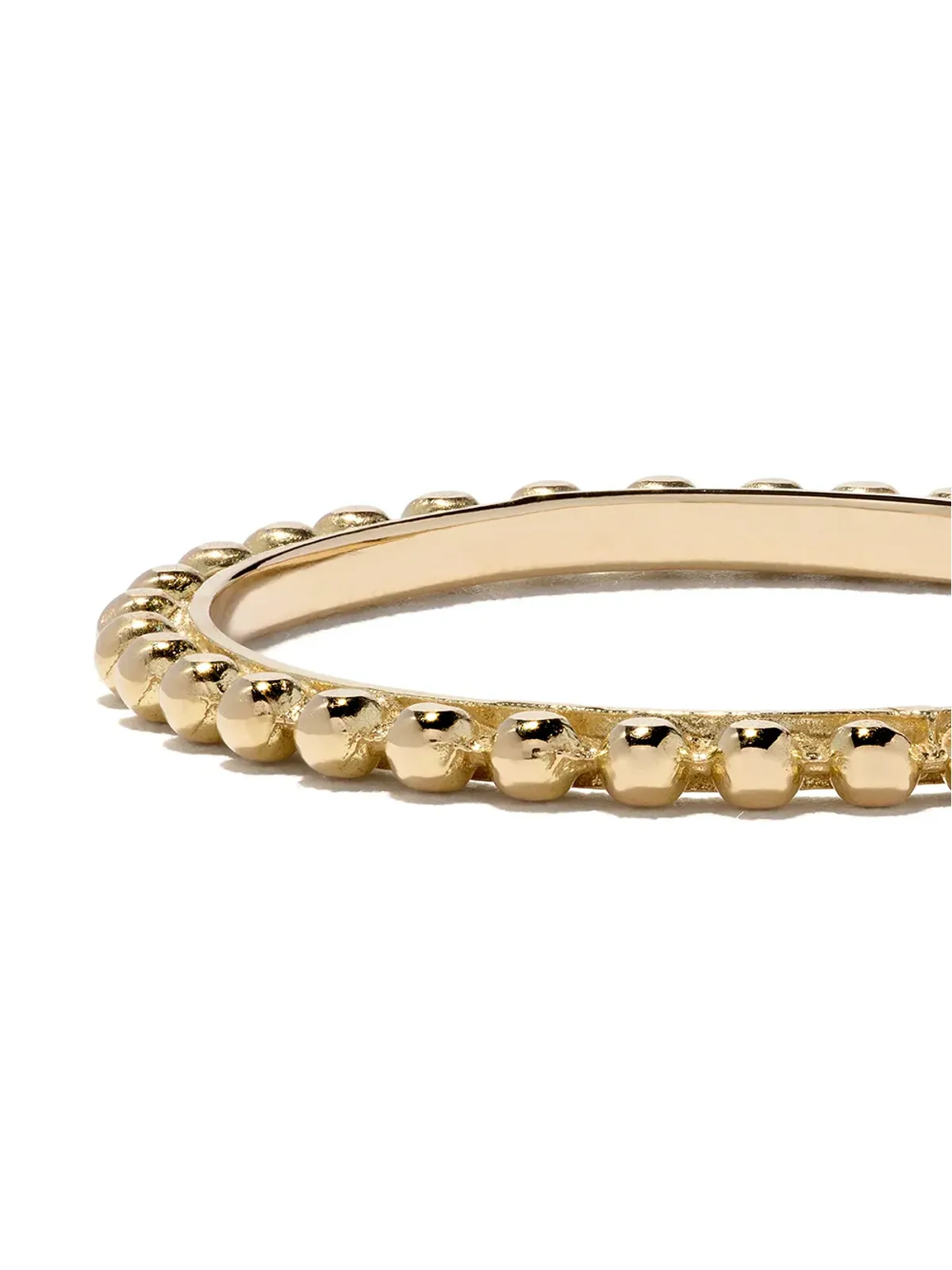 Wouters & Hendrix Gold 18K イエローゴールド ボールチェーンリング - 画像4
