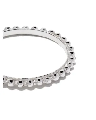 Wouters & Hendrix Gold 18ktホワイトゴールド ボールチェーンリング - サムネイル4