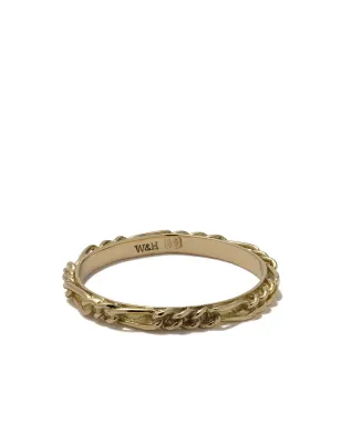 Wouters & Hendrix Gold 18金イエローゴールド Figaroチェーンリング - サムネイル1