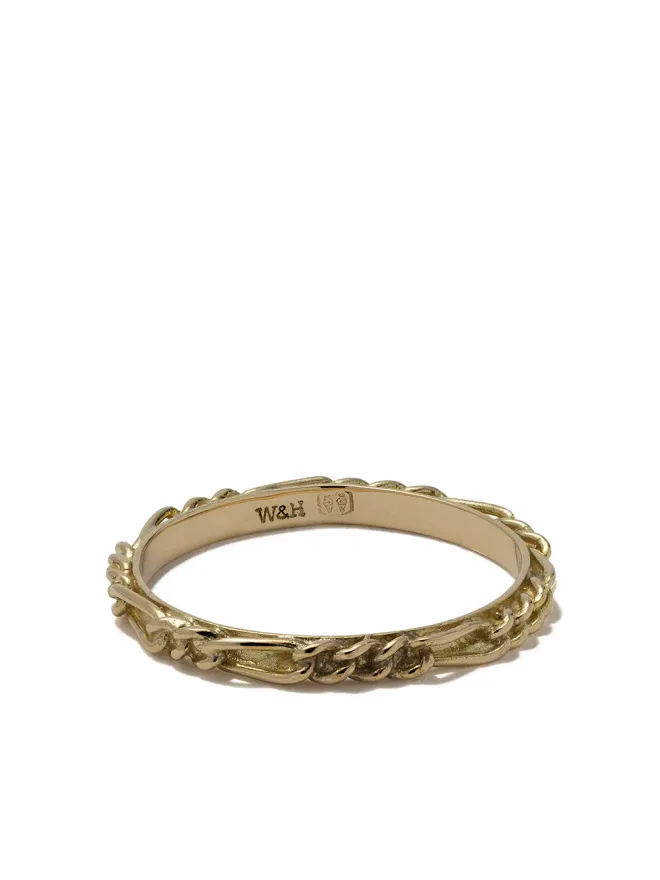 Wouters & Hendrix Gold Wouters & Hendrix Gold 18金イエローゴールド Figaroチェーンリングの商品画像