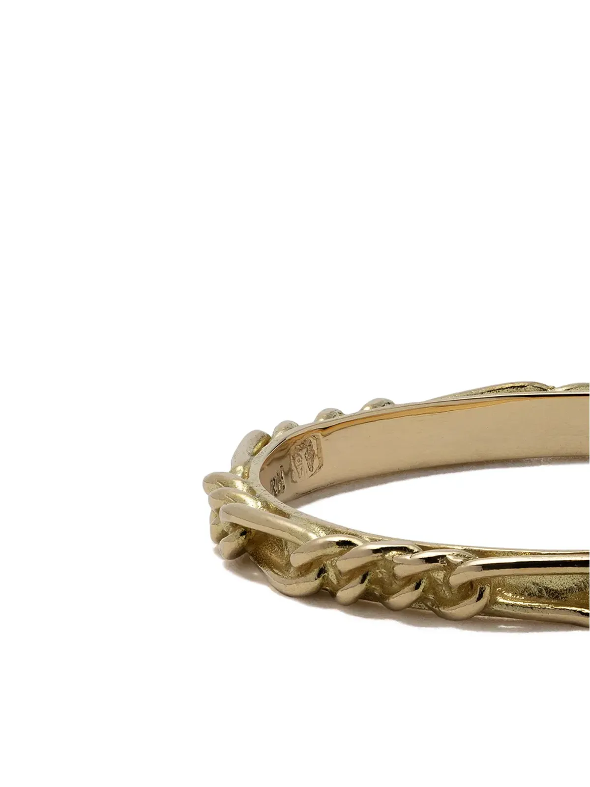 Wouters & Hendrix Gold 18金イエローゴールド Figaroチェーンリング - 画像3