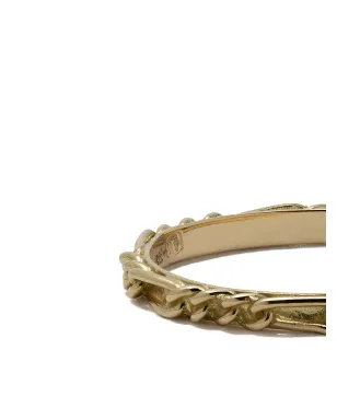 Wouters & Hendrix Gold 18金イエローゴールド Figaroチェーンリング - サムネイル3