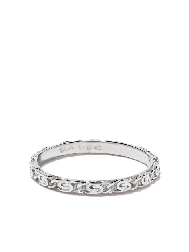 Wouters & Hendrix Gold Wouters & Hendrix Gold スネイル ダイヤモンド チェーン リングの商品画像