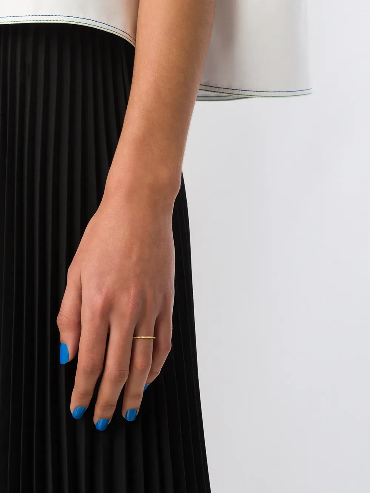 Wouters & Hendrix Gold 18kt gold Gourmet Chain ring - 画像2