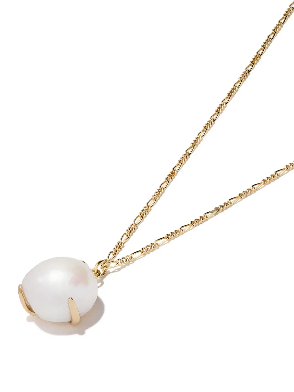 Wouters & Hendrix Gold 18ktゴールド パールとコイン ペンダント ネックレス - 画像4