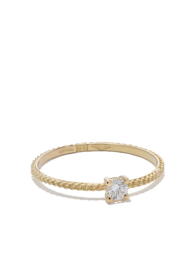 Wouters & Hendrix Gold Wouters & Hendrix Gold 18ktゴールド ダイヤモンド Uzerai exclusive リングの商品画像