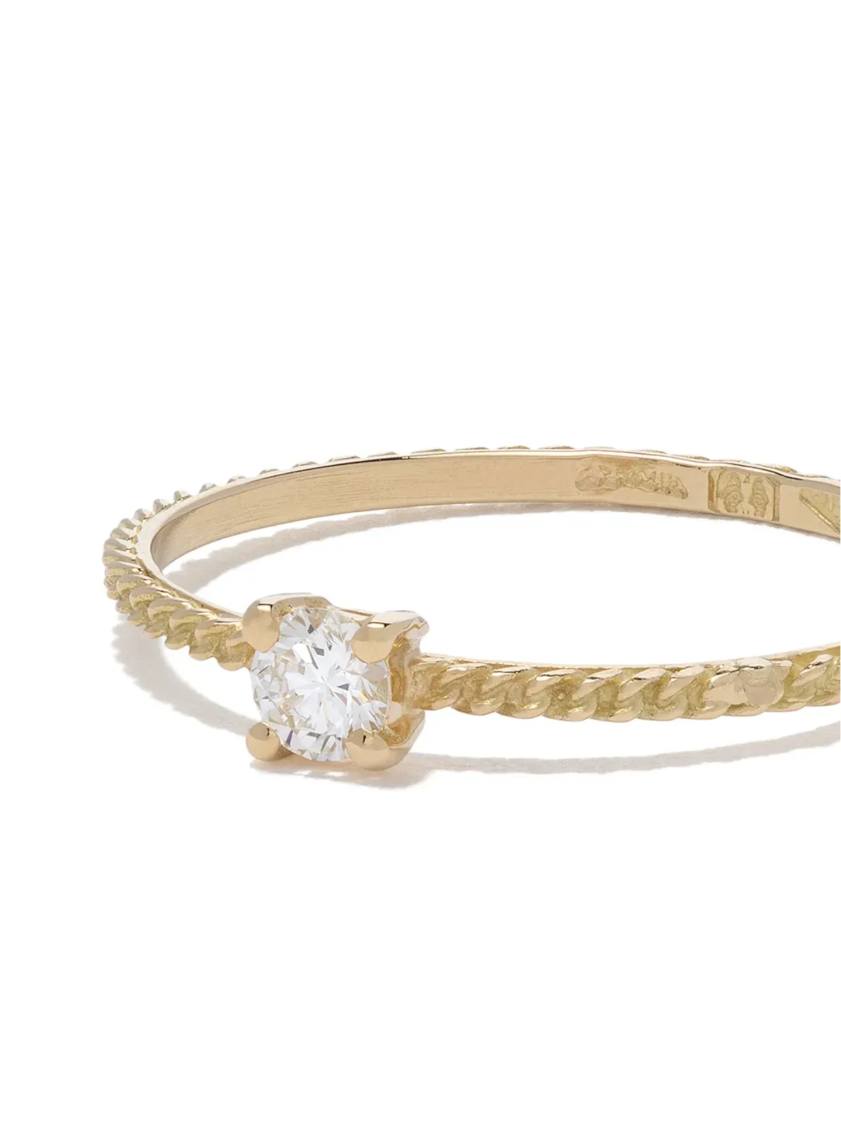 Wouters & Hendrix Gold 18ktゴールド ダイヤモンド Uzerai exclusive リング - 画像3