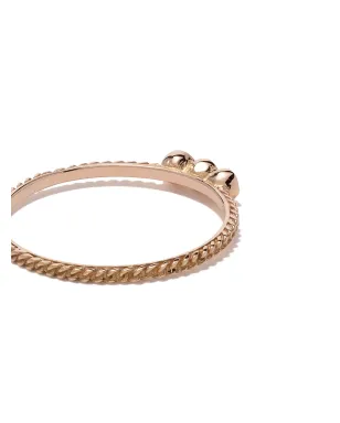 Wouters & Hendrix Gold 18kt ローズゴールド チェーン ダイヤモンド リング - ピンク - サムネイル4