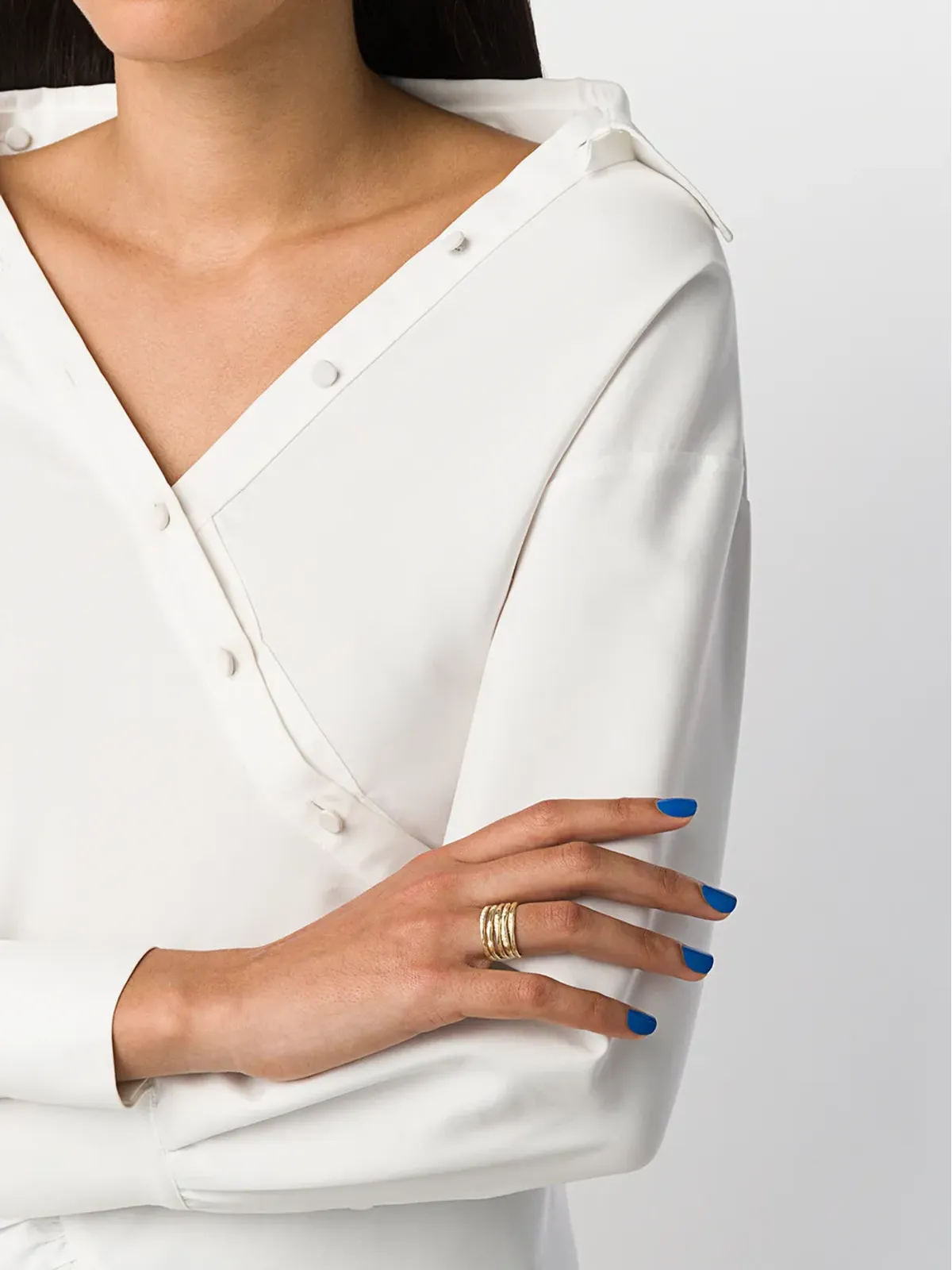 Wouters & Hendrix Gold 18K イエローゴールド ダイヤモンド セットのリング - 画像2