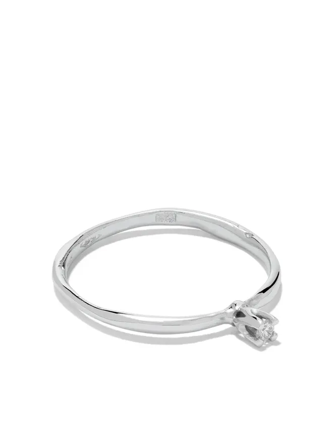 Wouters & Hendrix Gold Wouters & Hendrix Gold 18ktホワイトゴールド ダイヤモンドリングの商品画像