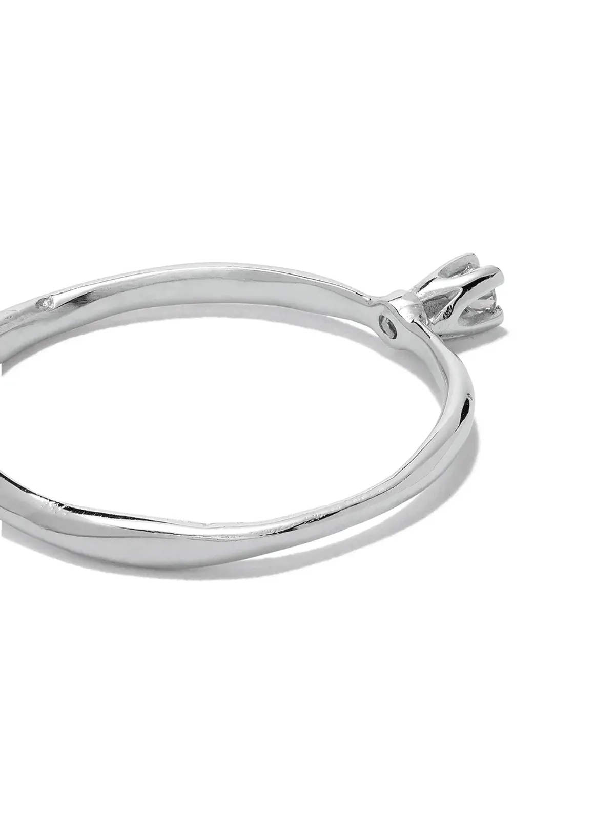 Wouters & Hendrix Gold 18ktホワイトゴールド ダイヤモンドリング - 画像4