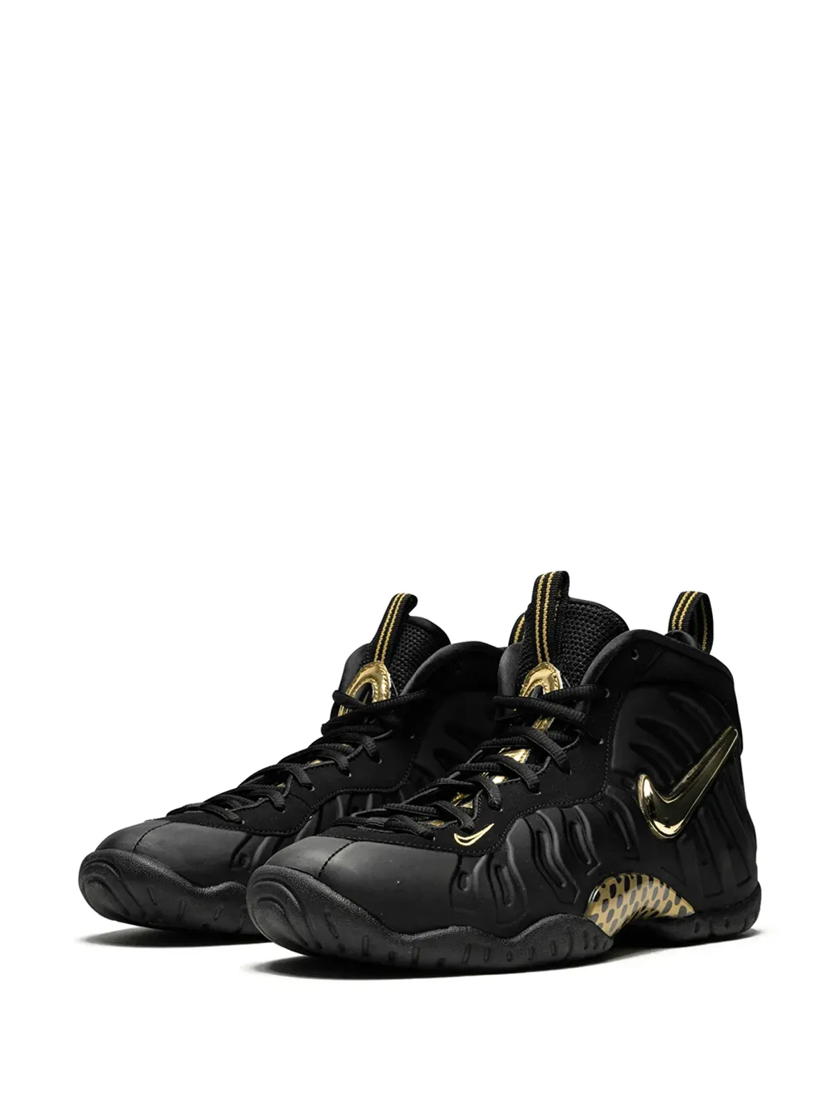 Nike Kids TEEN Little Posite Pro スニーカー - ブラック - 画像2