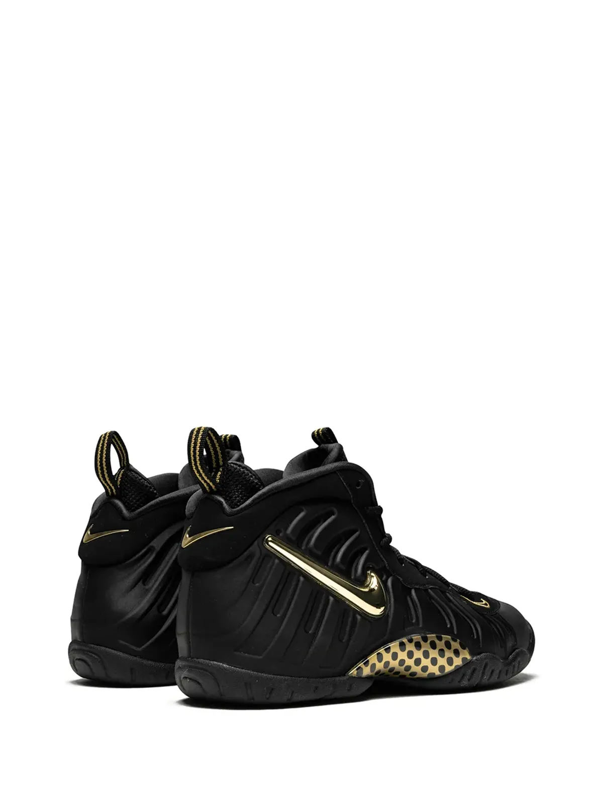 Nike Kids TEEN Little Posite Pro スニーカー - ブラック - 画像3